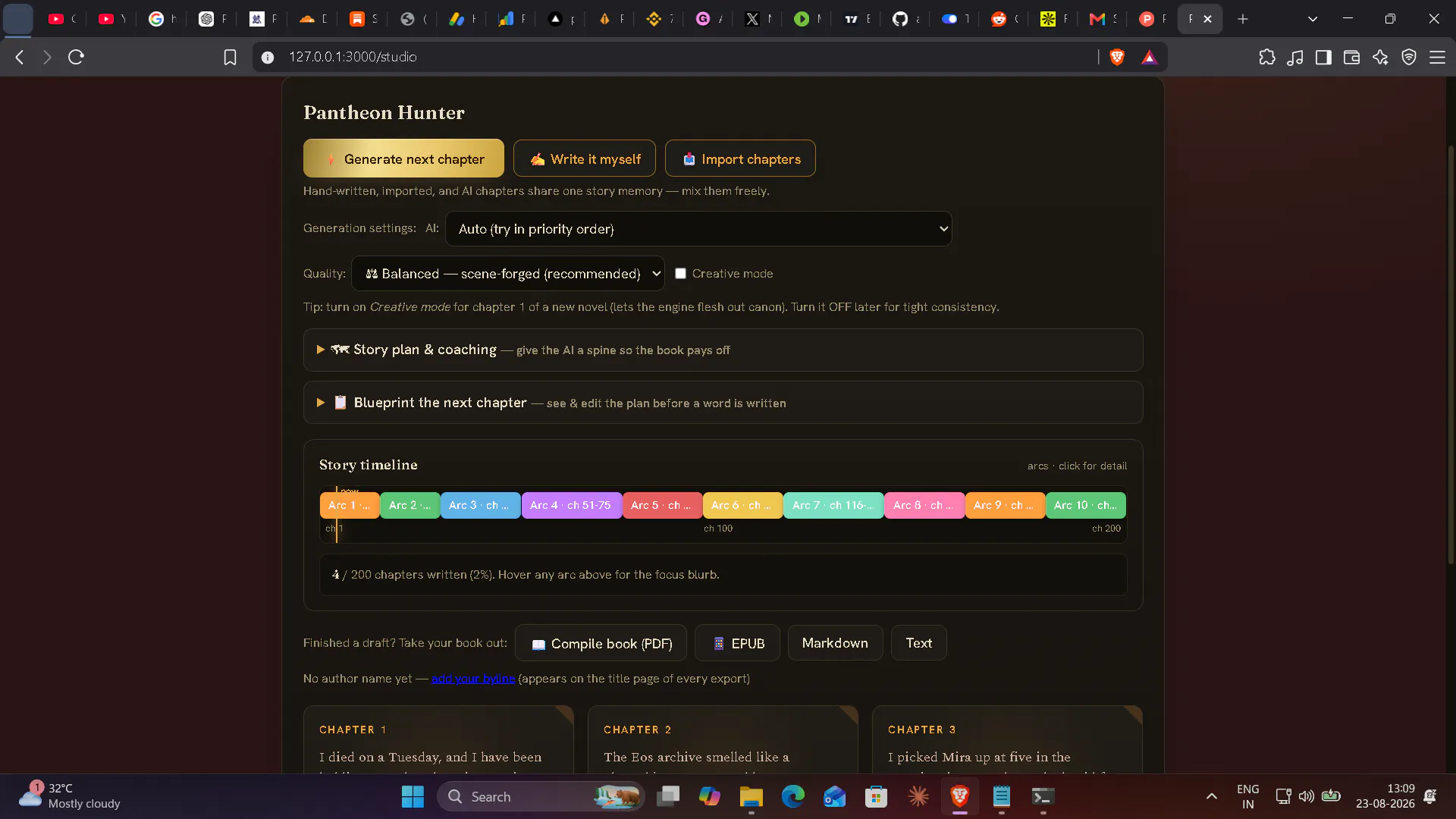 PenForge- Story Intelligence for Writers gallery image