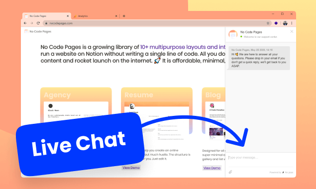 No Code Pages gallery image