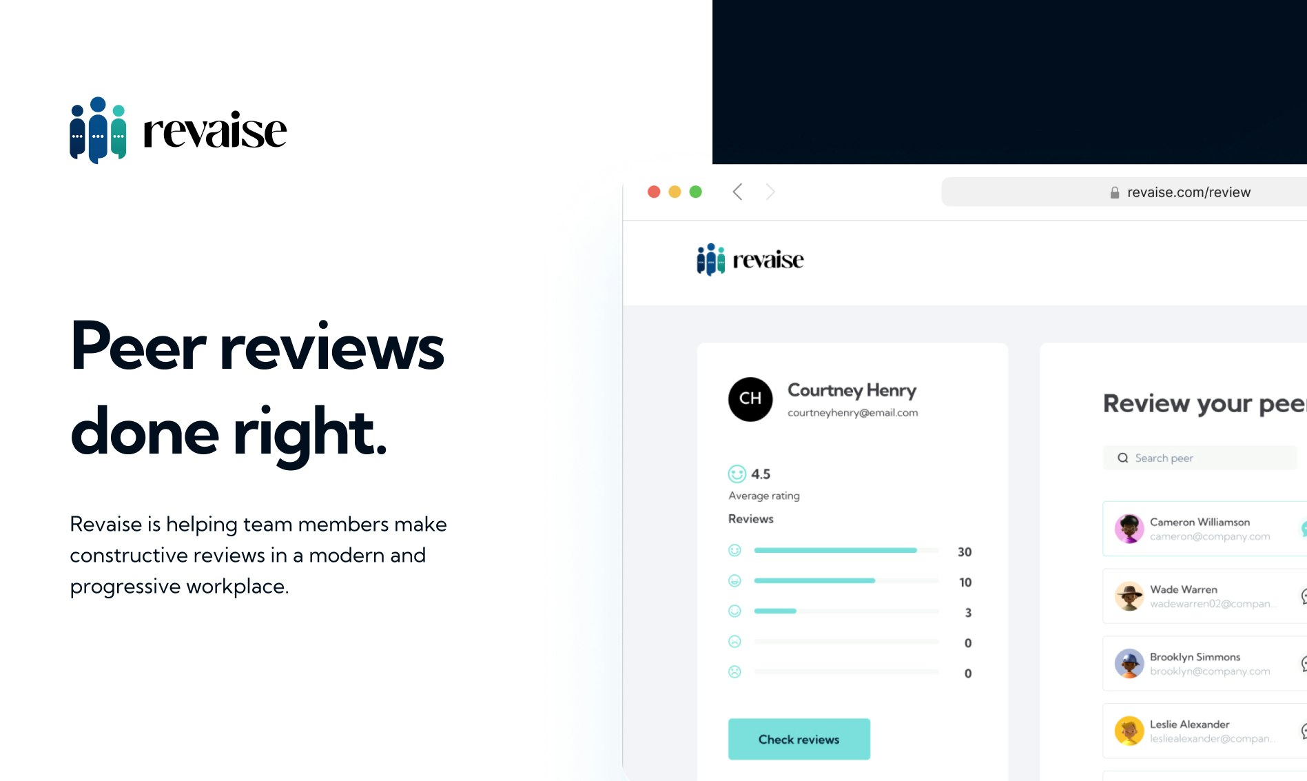 Overweldigend - Peer reviews goed gedaan. media 1