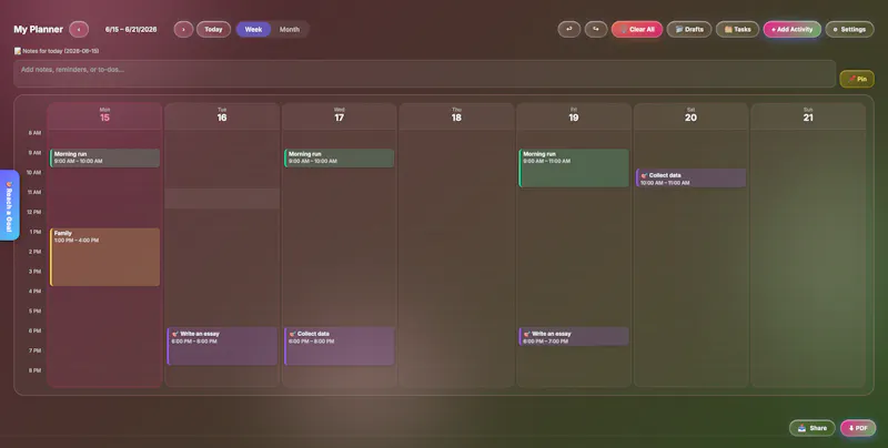 PlanItDaily — Your Smart Life Planner screenshot 5
