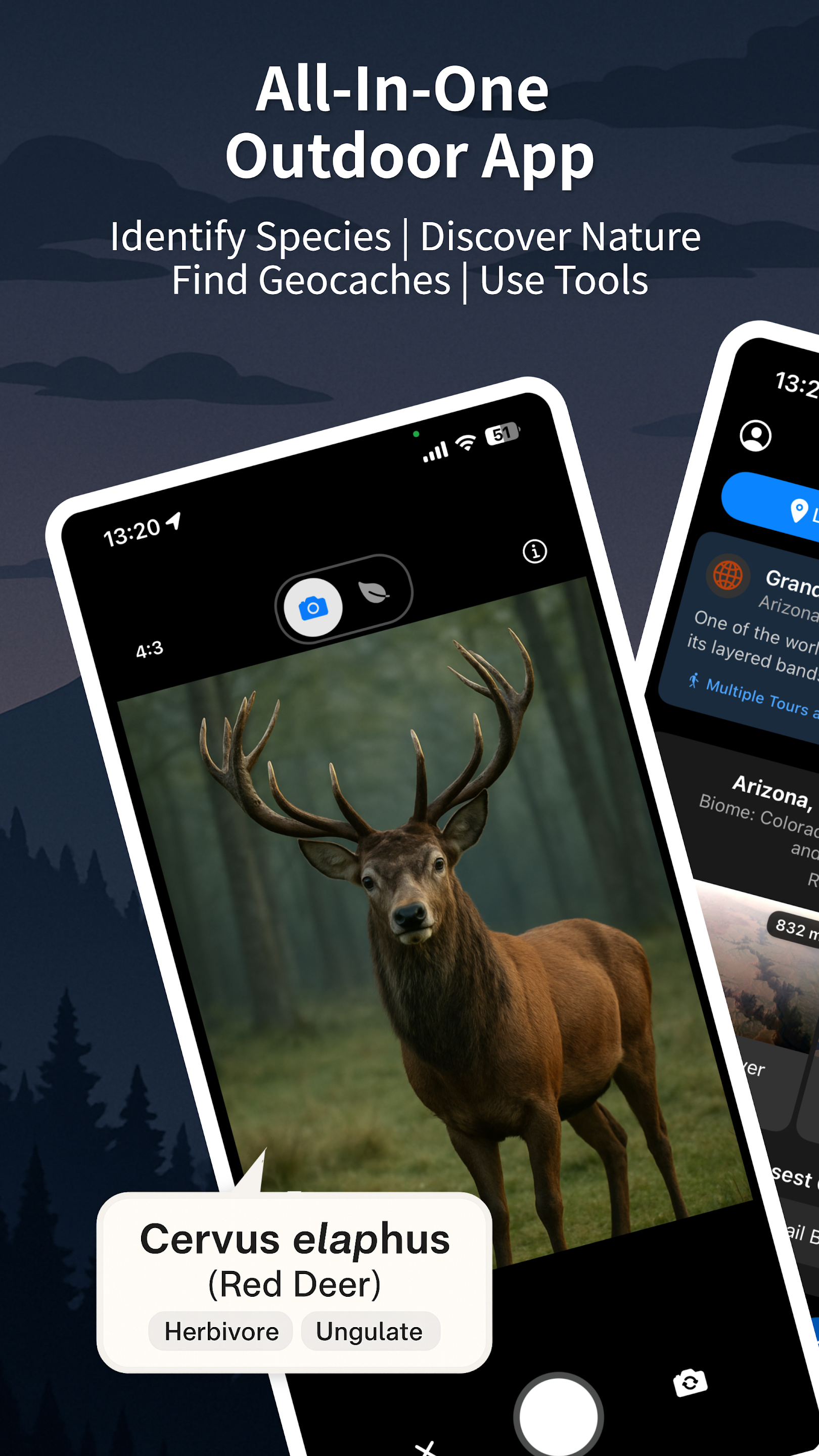 Media Wildscope - Bản đồ ngoại tuyến, ID loài và các công cụ sinh tồn trong một ứng dụng 1