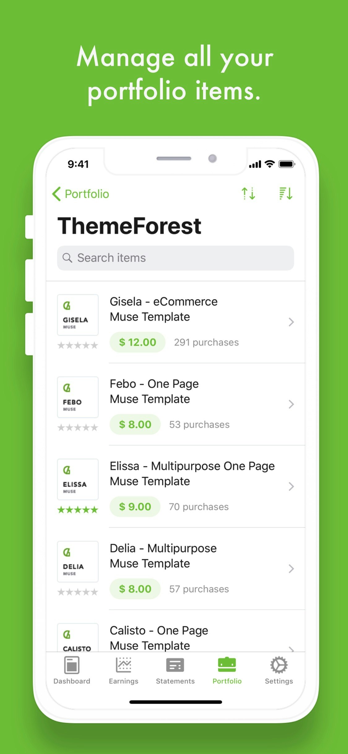 Eden - Envato Sales Tracker gallery image