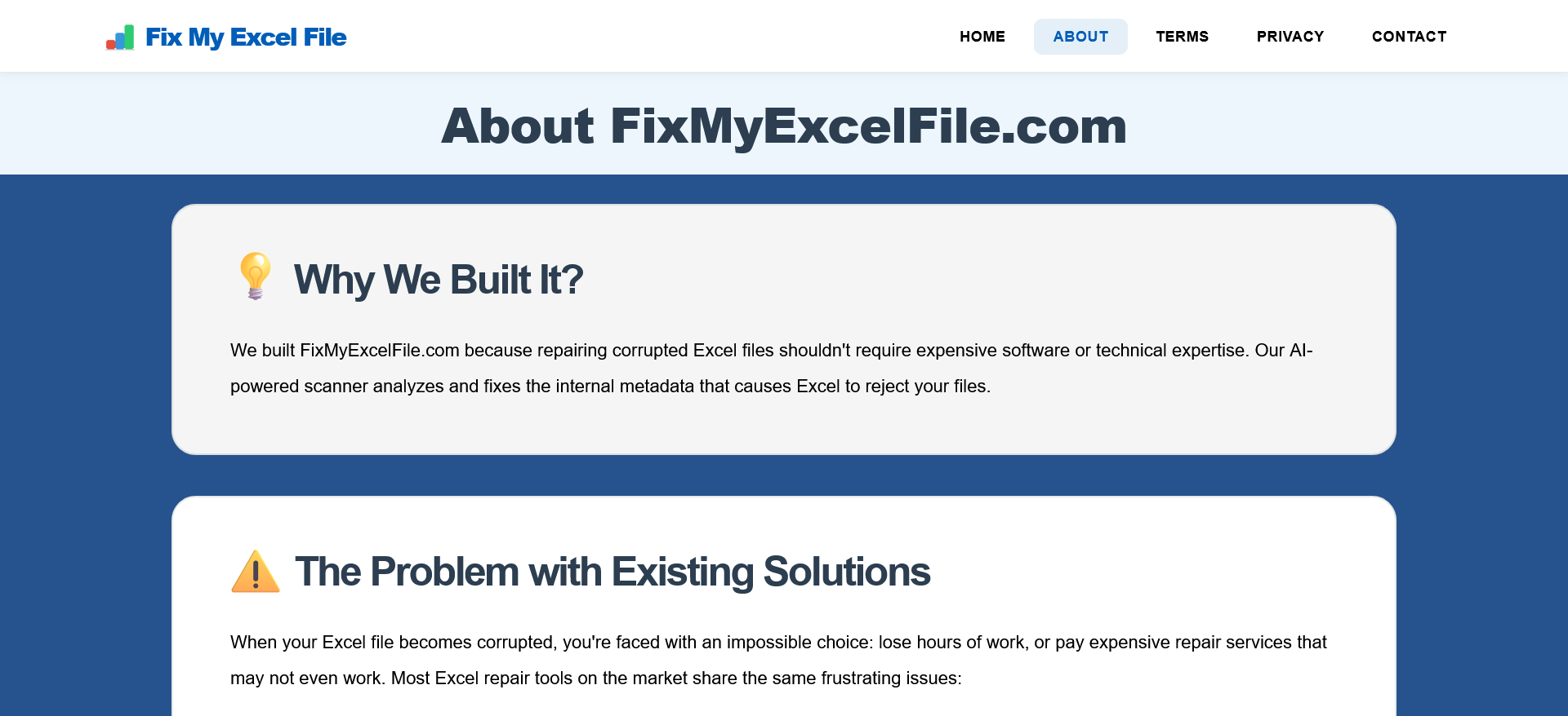 FixMyExcelFile.com gallery image
