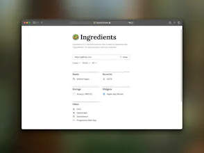Ingredients gallery image
