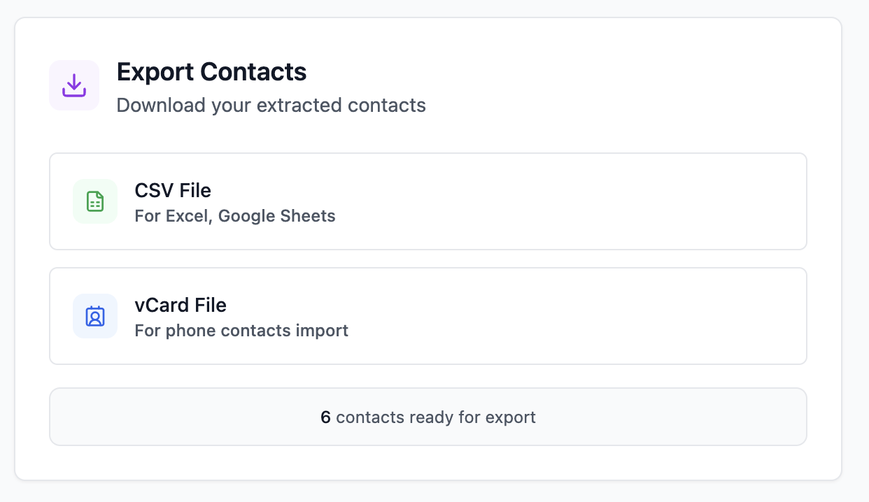 WhatsApp Contact Extractor gallery image