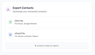 WhatsApp Contact Extractor gallery image