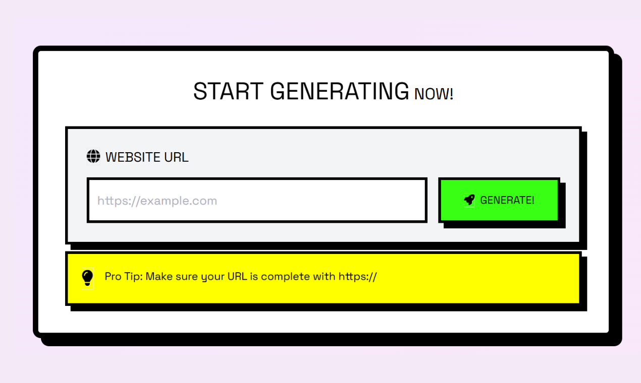 LLMS.txt Generator gallery image