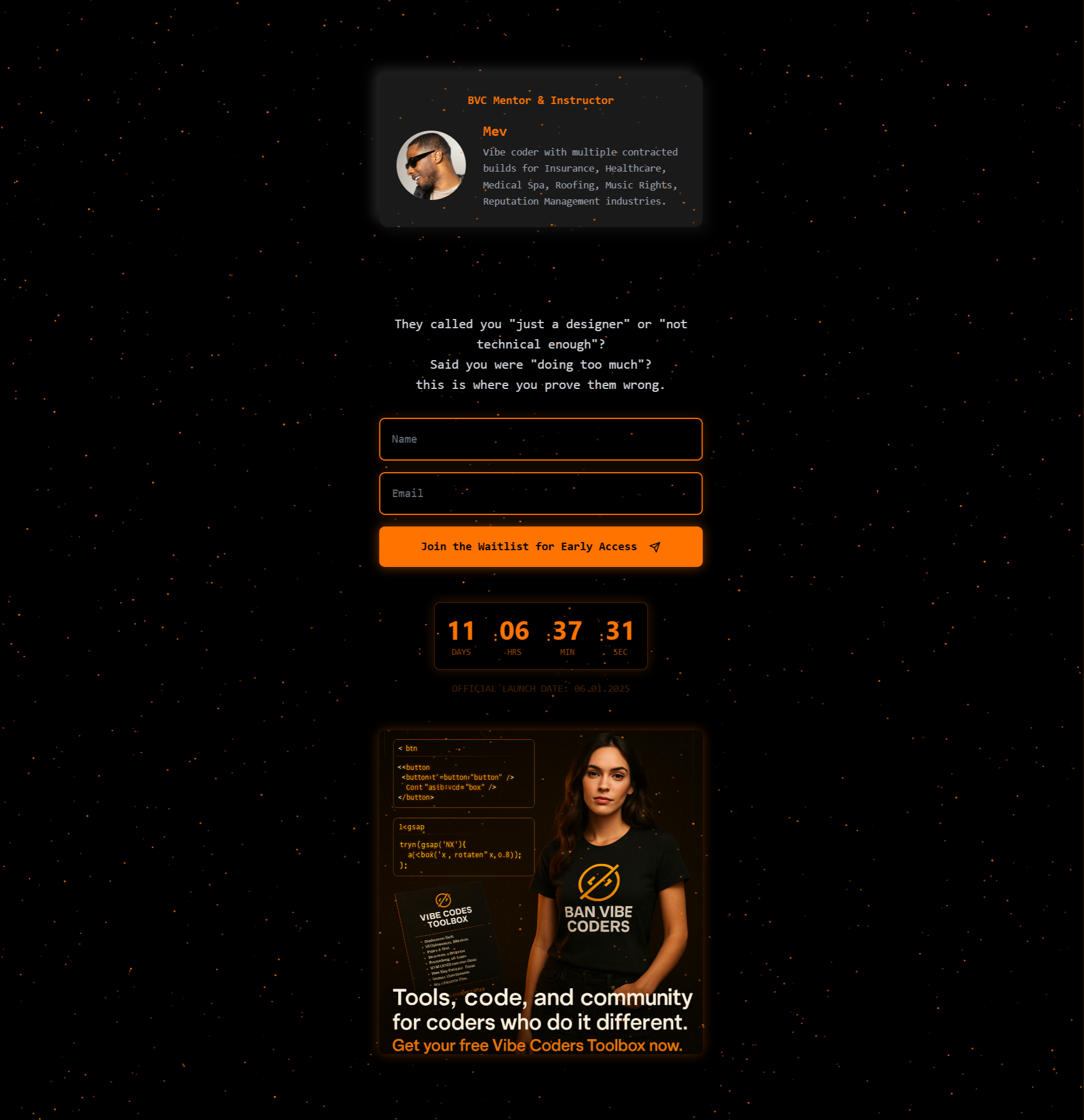 BanVibeCoders.com - Nos dejaron.Entonces codificamos nuestro propio mundo. media 3