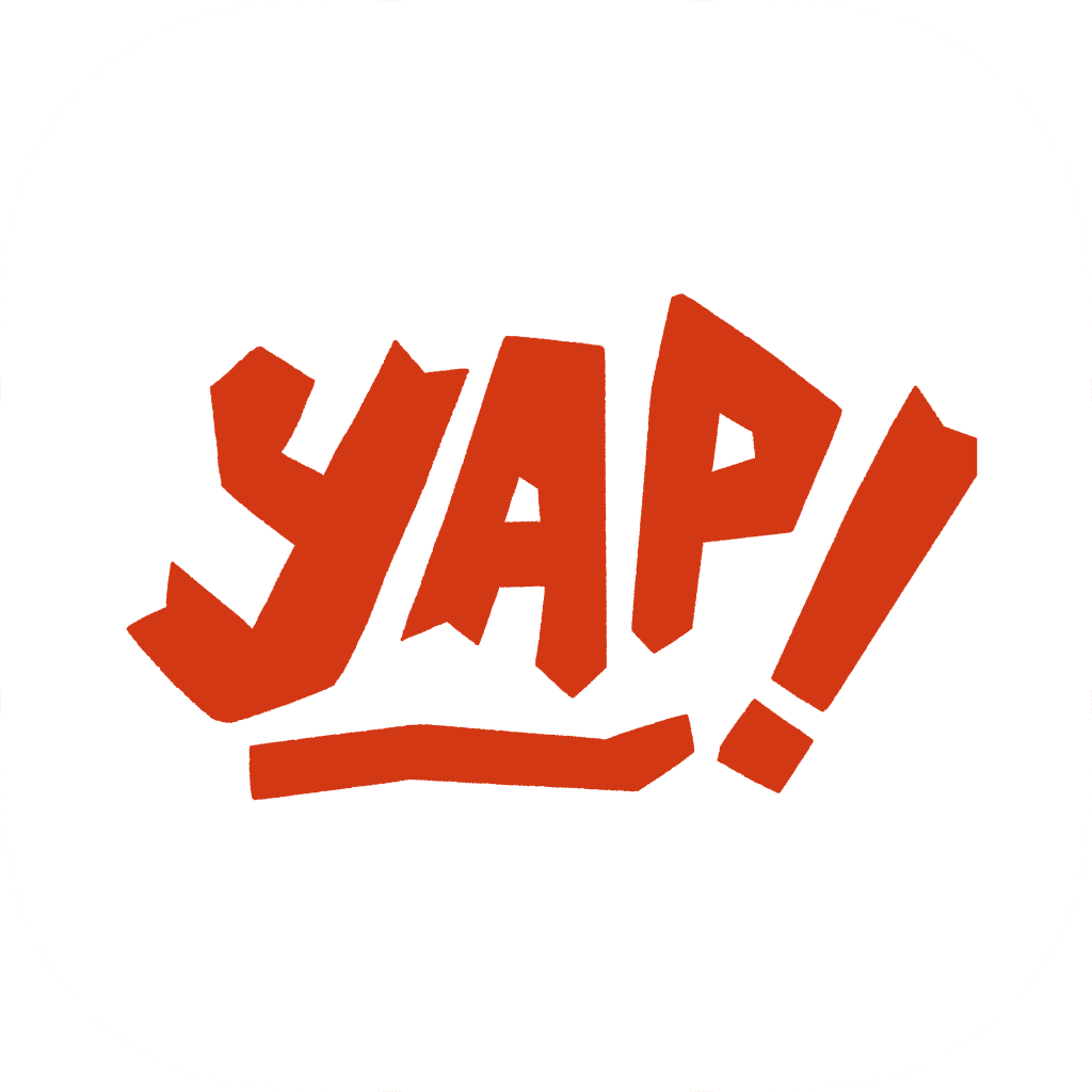 YAP - Product Hunt launch logo and brand identity