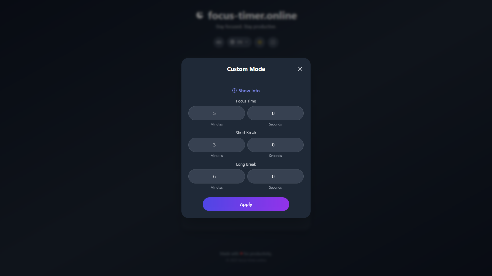 Focus Timer gallery image