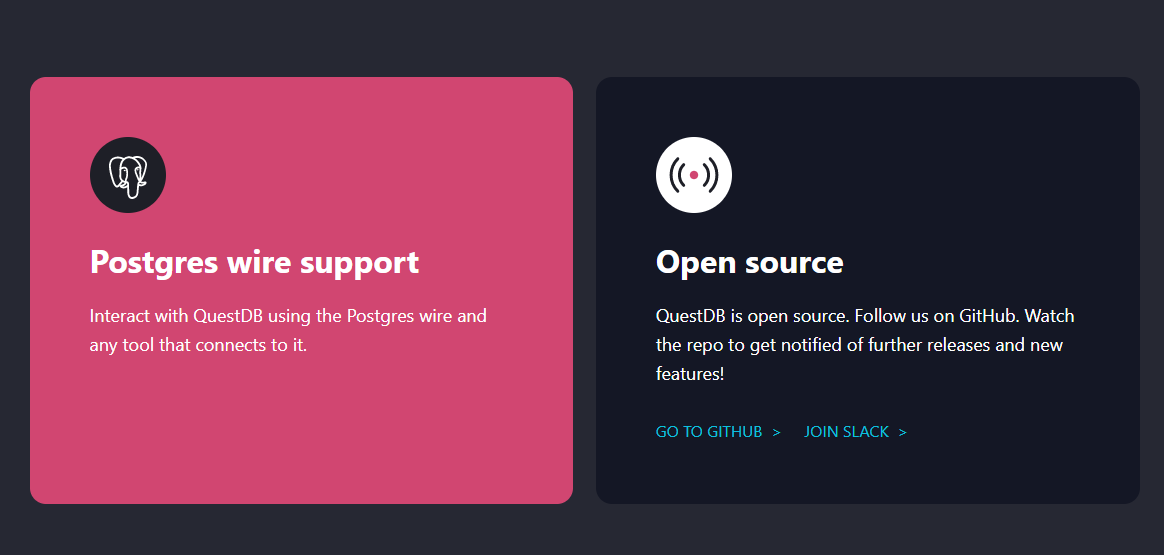 QuestDB gallery image