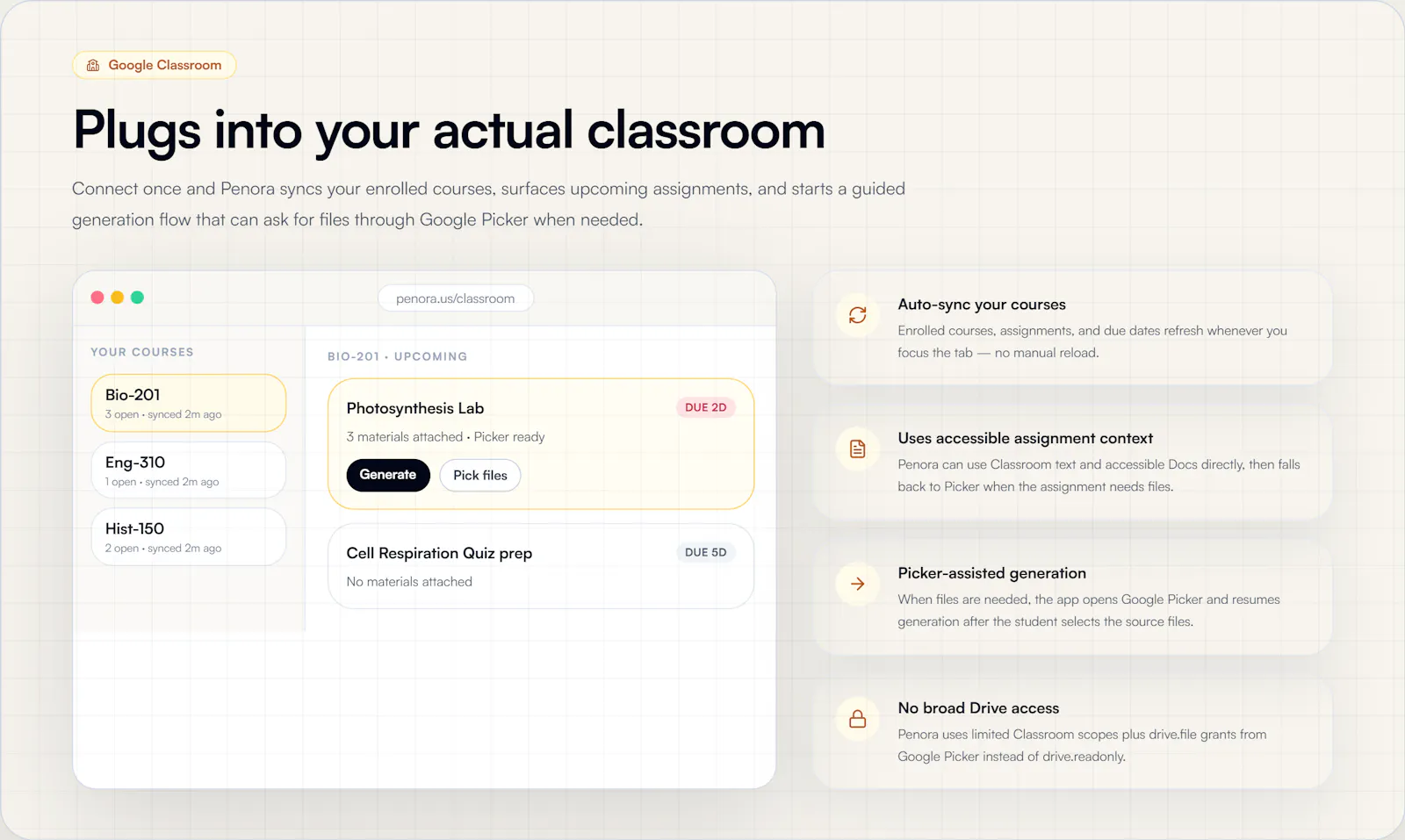 Penora screenshot 2