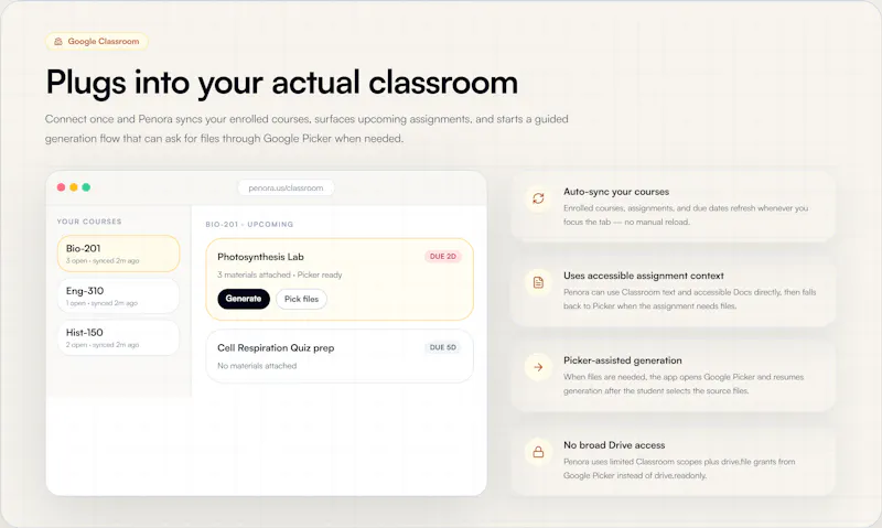 Penora screenshot 2