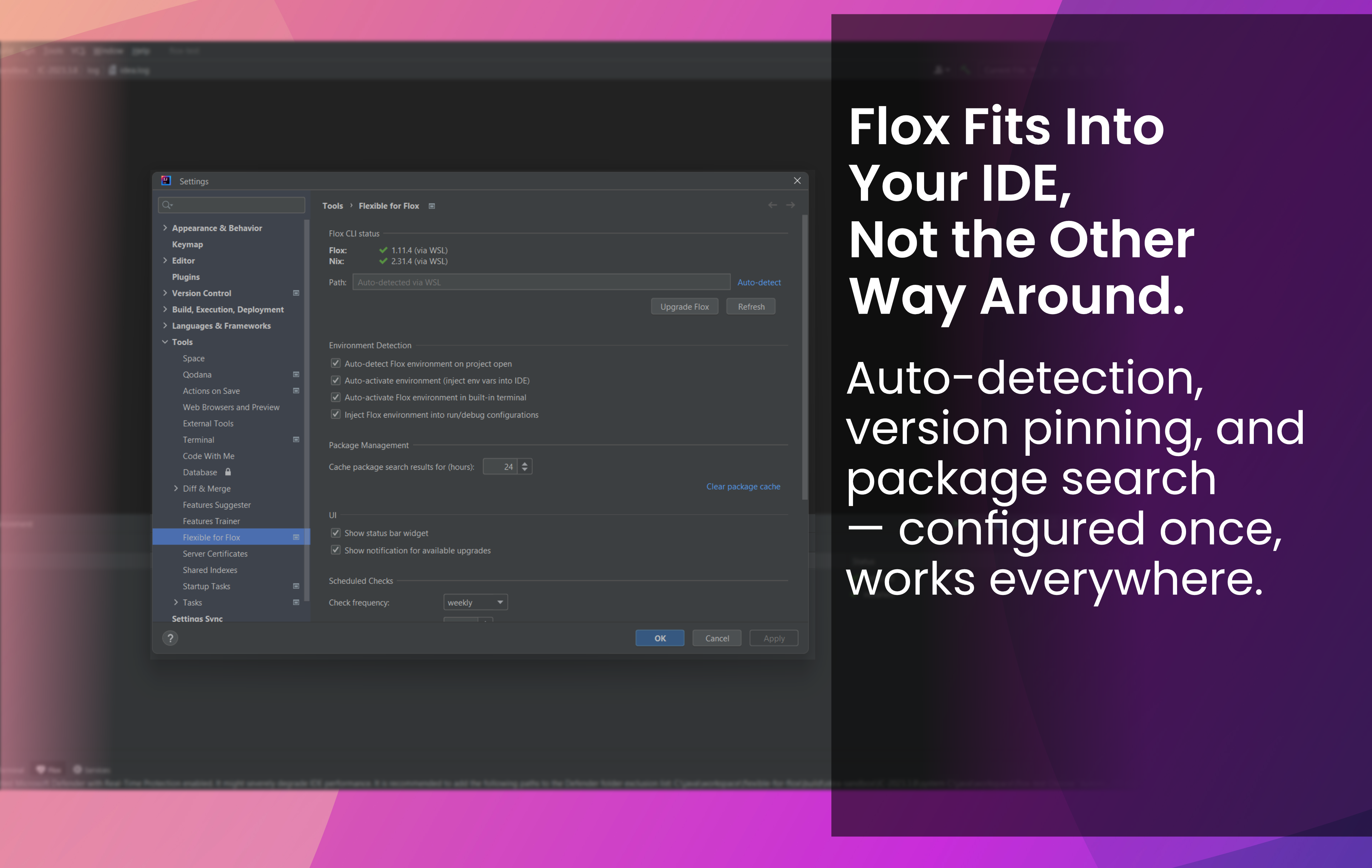 Flox in your Jetbrains IDE gallery image
