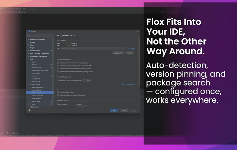 Flox in your Jetbrains IDE screenshot 2