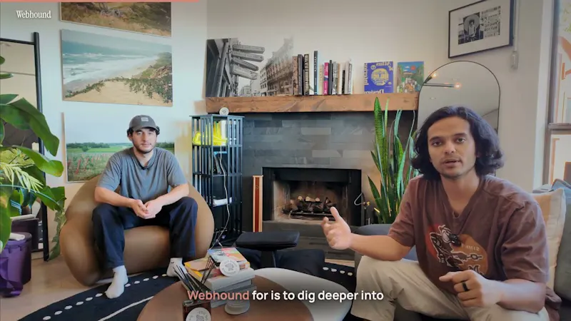 Webhound screenshot 1 (video preview)