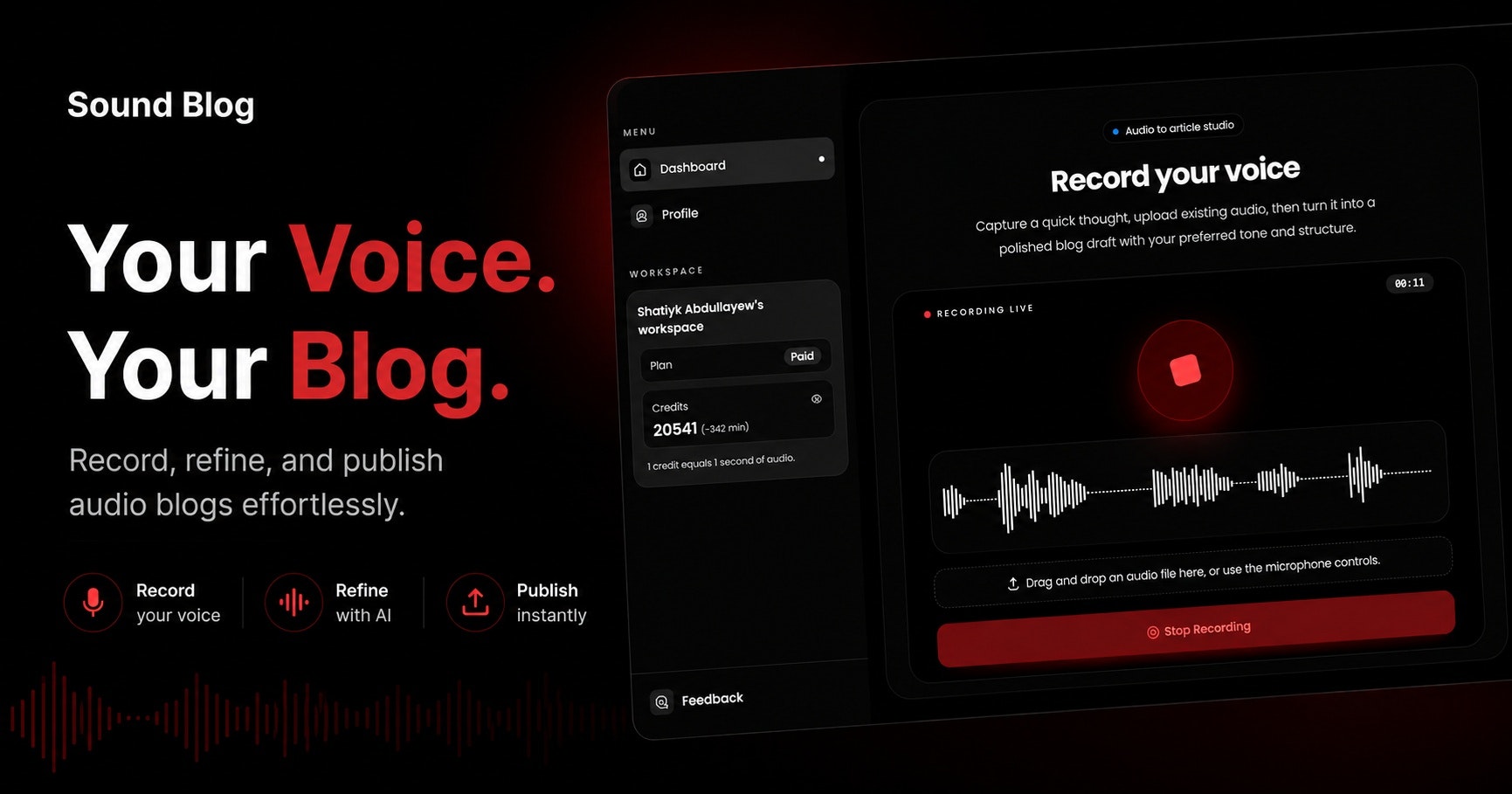 Sound Blog gallery image