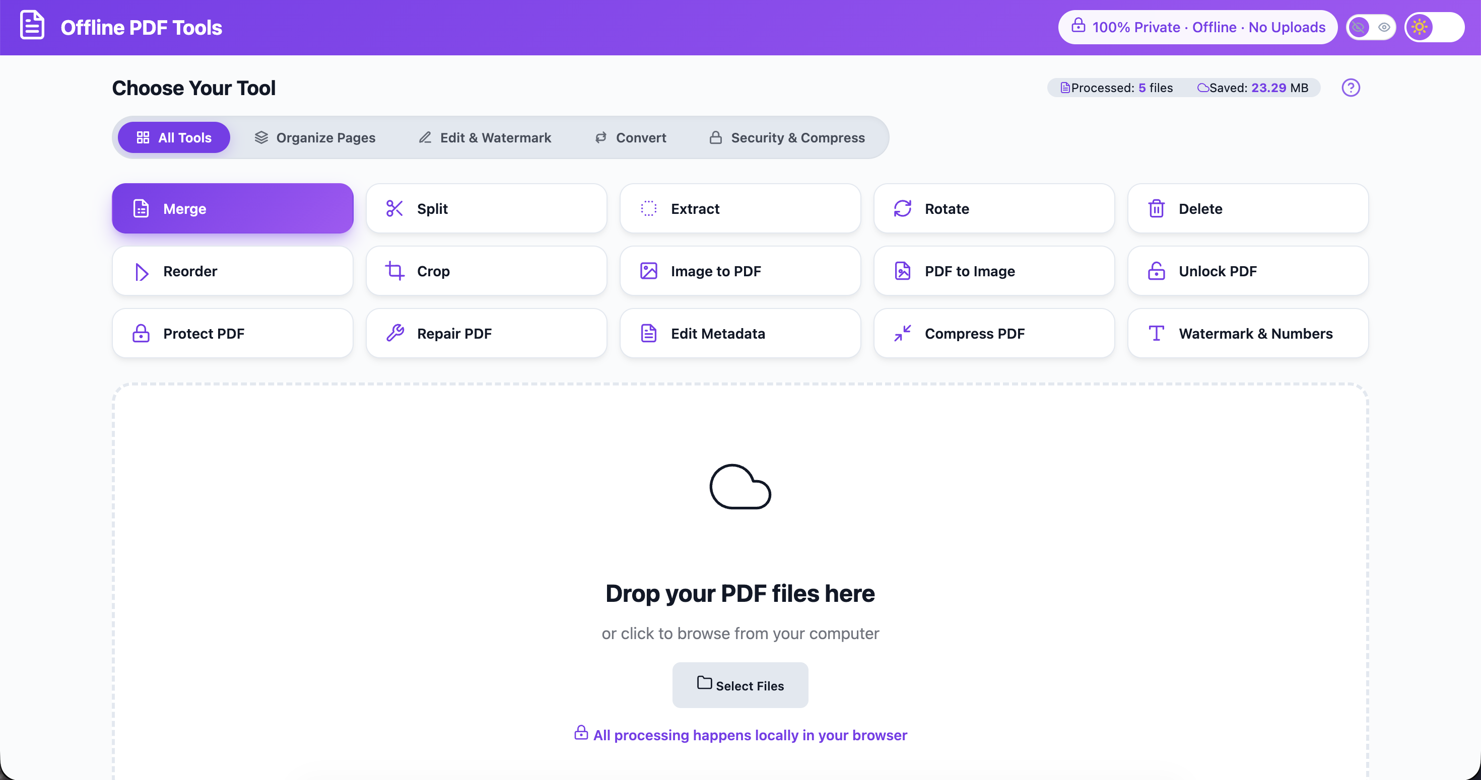 Offline PDF Tools gallery image