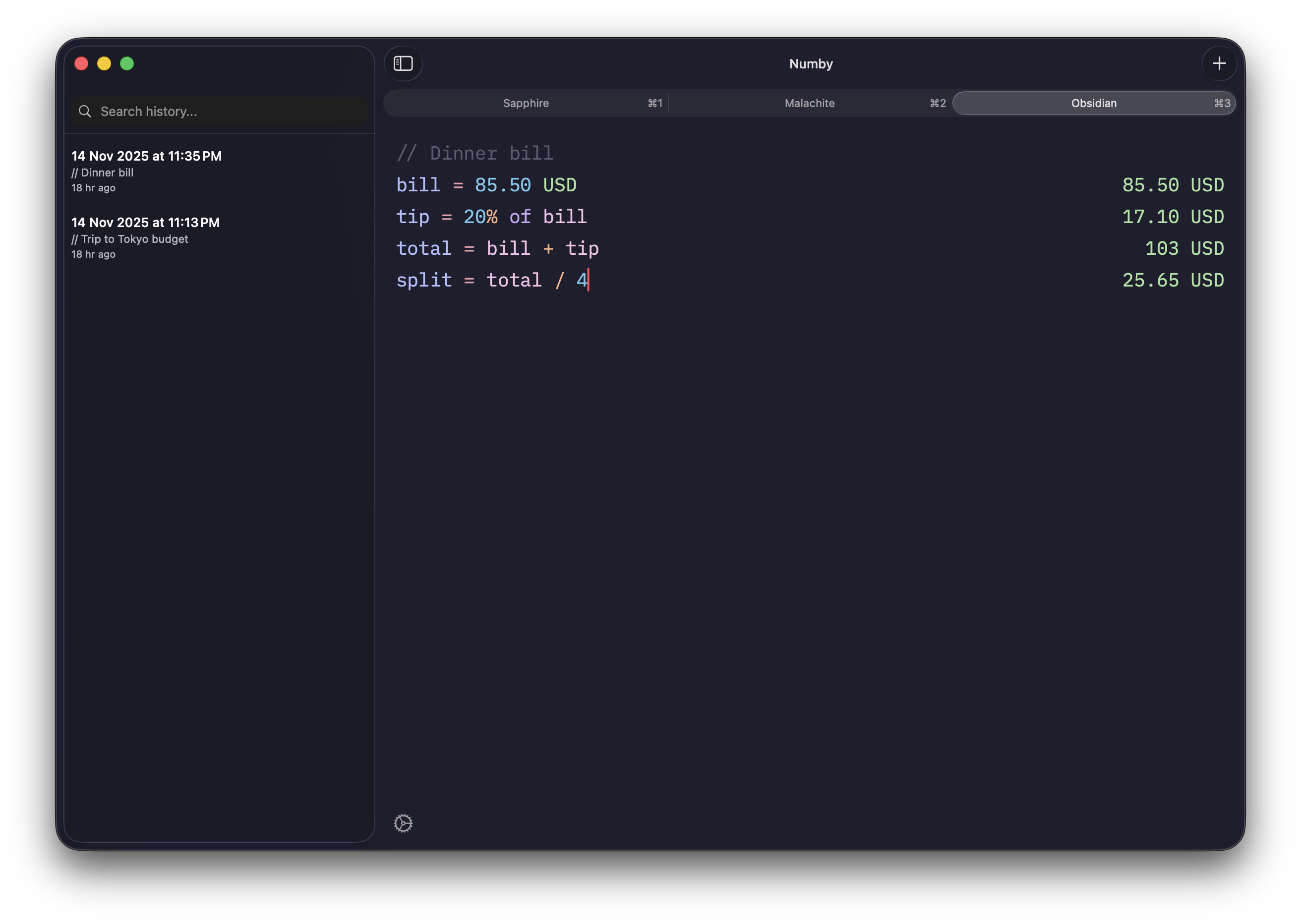 Numby - Screenshot 3 showing product features and functionality