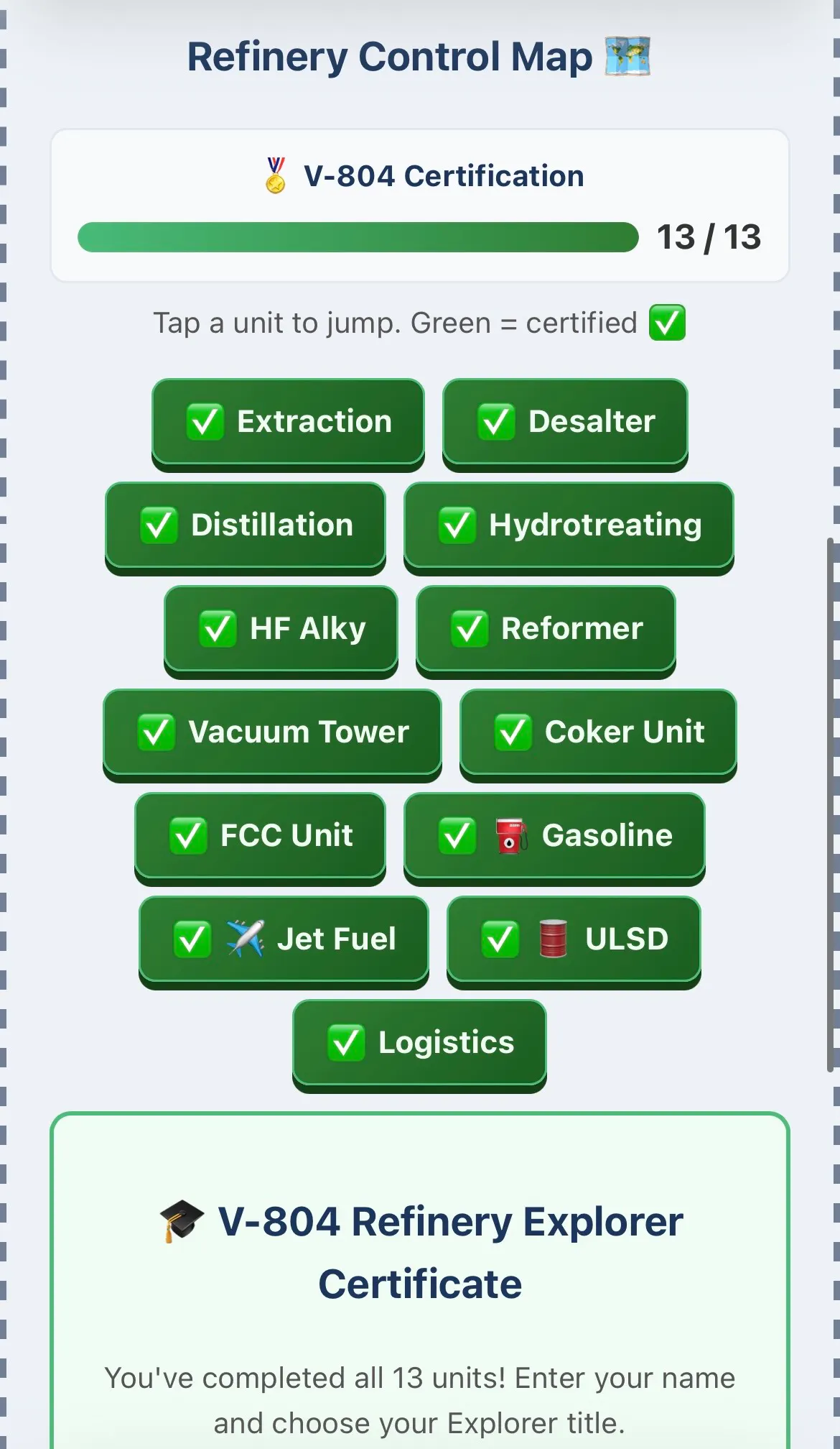 The Great Refinery Run gallery image