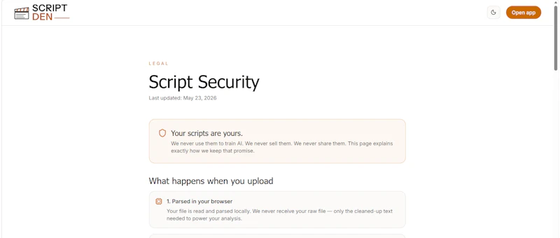 ScriptDen screenshot 5