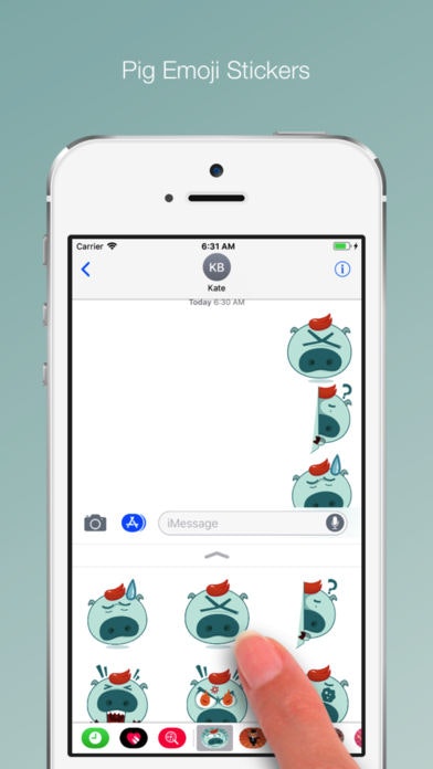 Pig Emoji Stickers gallery image