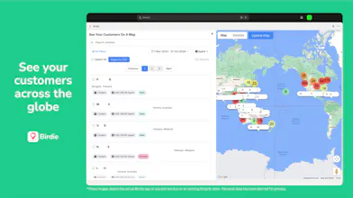 Birdie: Store Locator Map gallery image