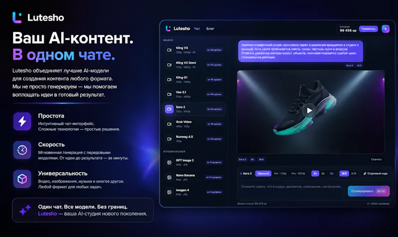Lutesho AI screenshot 2