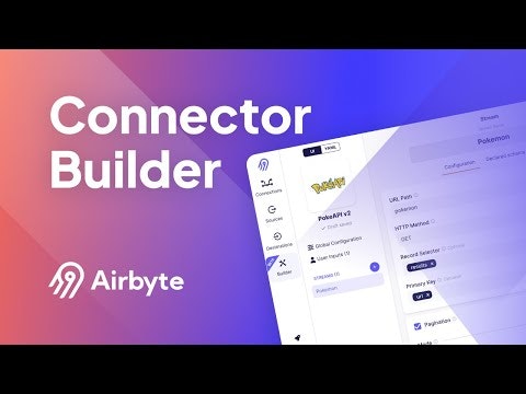 Connector Builder by Airbyte gallery image