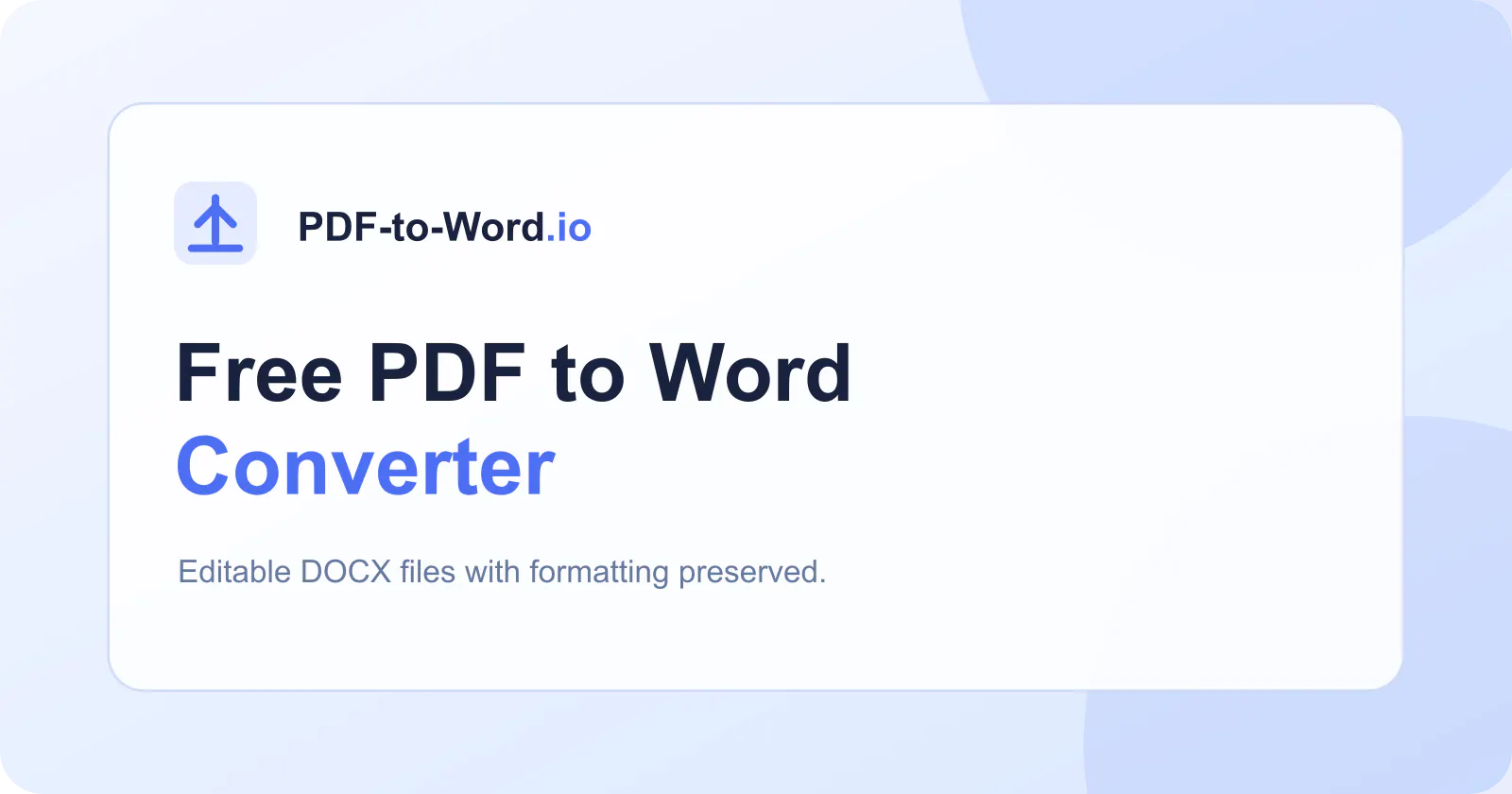 PDF-to-Word.io screenshot 1
