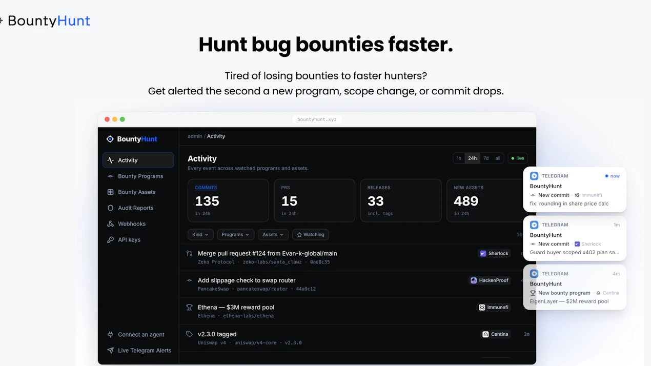 BountyHunt product