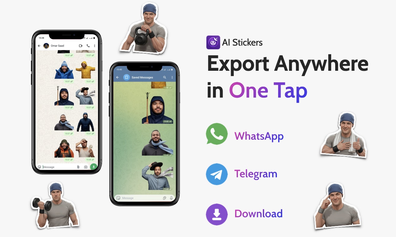 AI Stickers gallery image