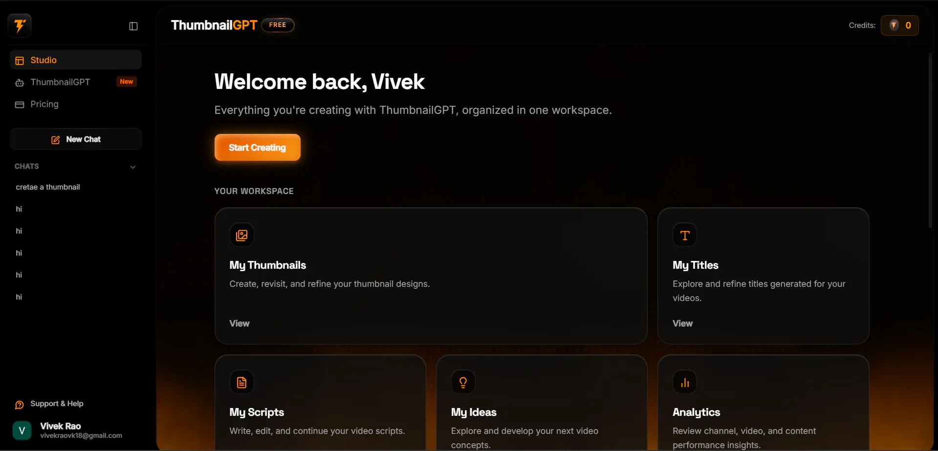 ThumbnailGPT AGENT gallery image