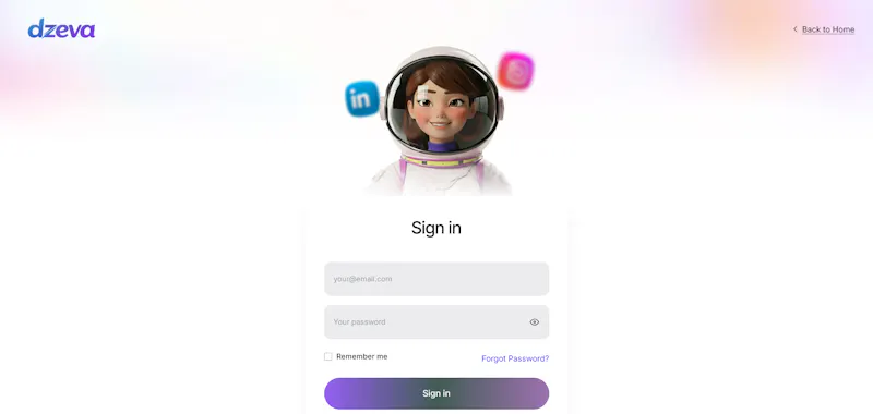 DZEVA screenshot 1
