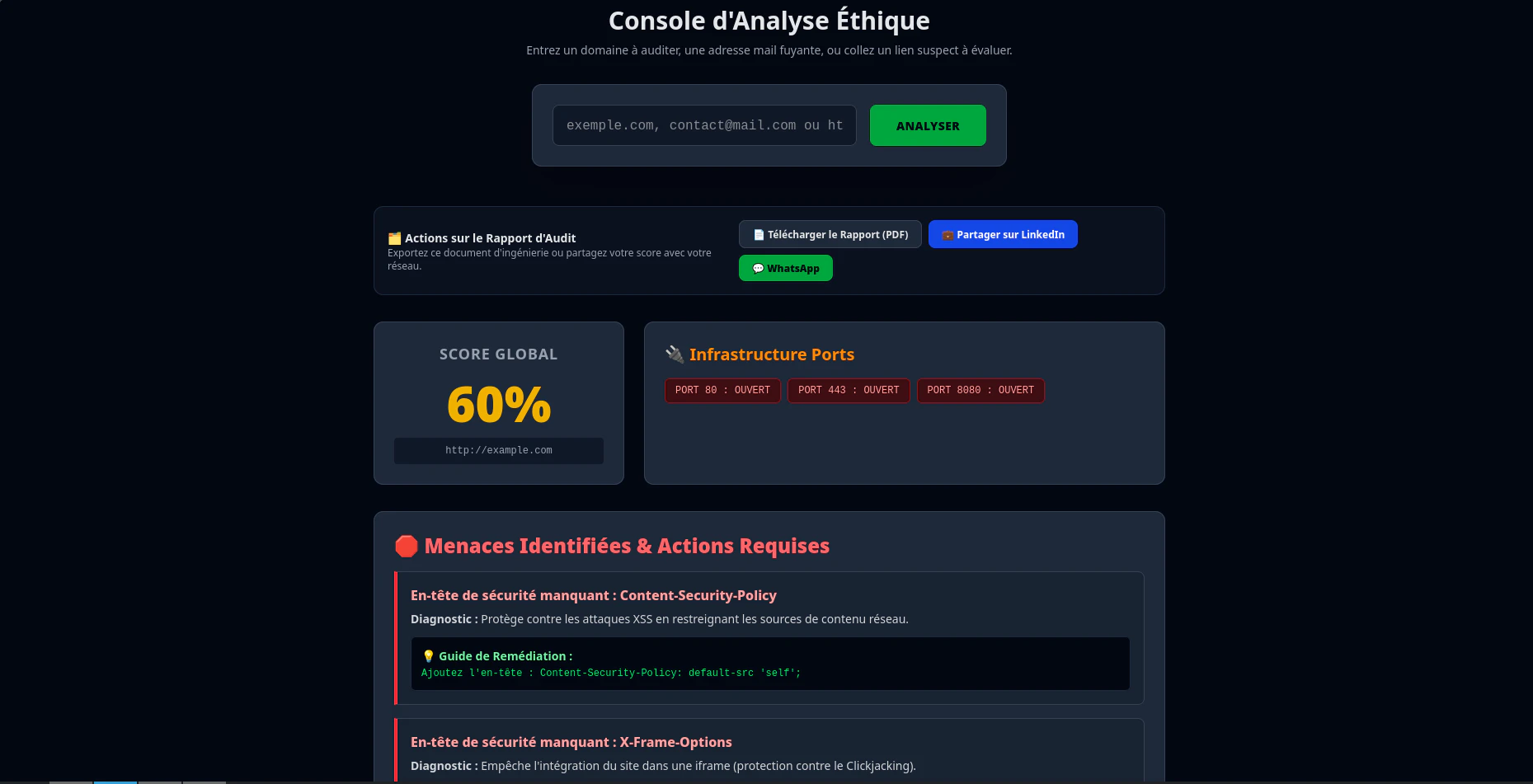 Waloscan screenshot 3