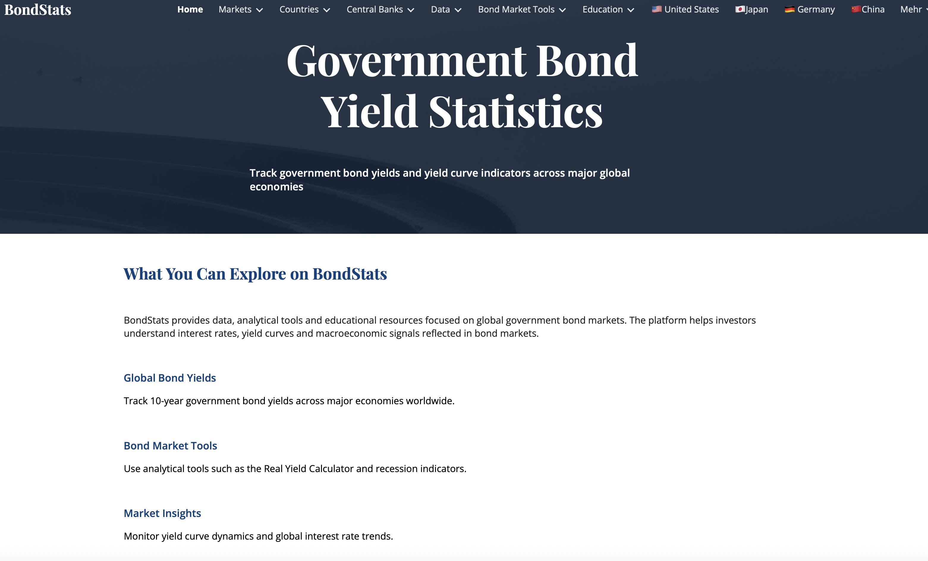 BondStats - Screenshot 2 showing product features and functionality