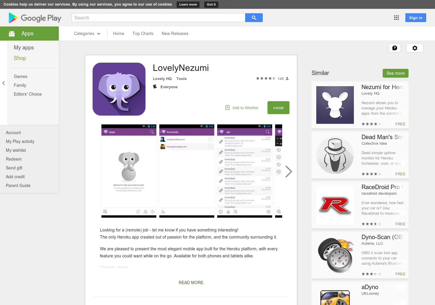 LovelyHeroku
