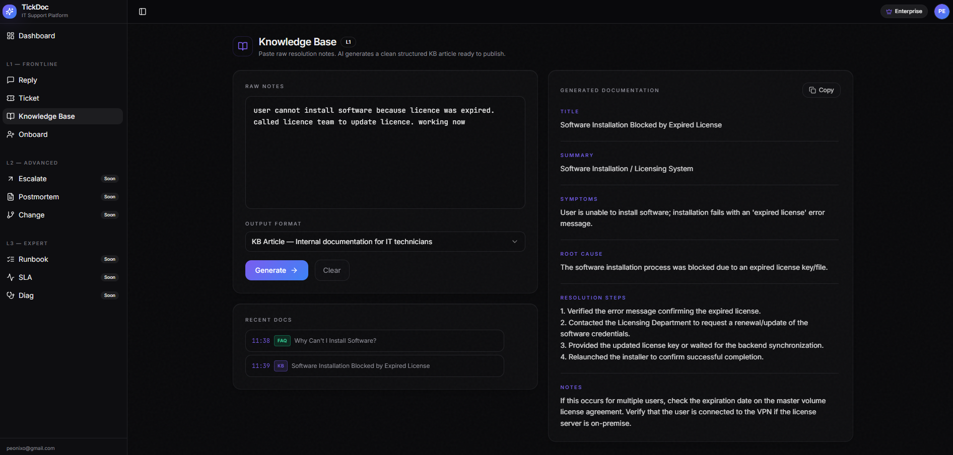 TickDoc gallery image