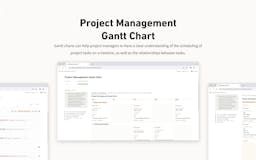 Project Management Gantt Chart media 1