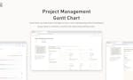 Project Management Gantt Chart image
