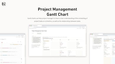 Project Management Gantt Chart gallery image