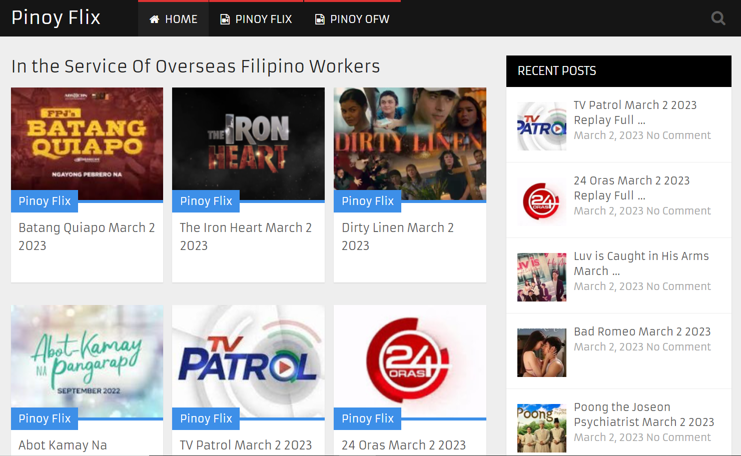 Pinoy Flix OFW | Pinoy Tambayan 