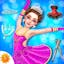 Beautiful Ballerina Girl Salon Stylish Dressup