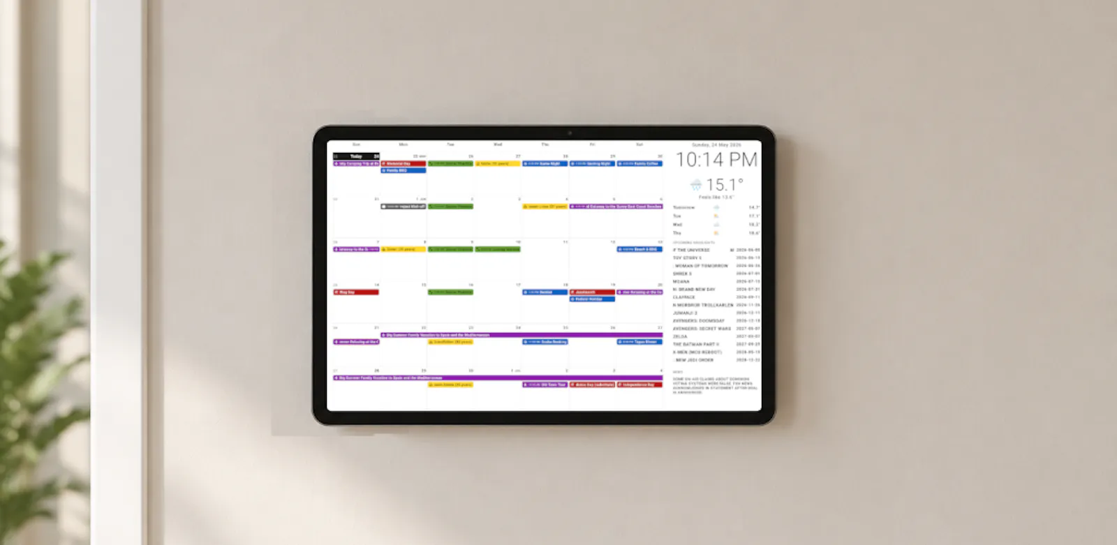 Almanac Board screenshot 2