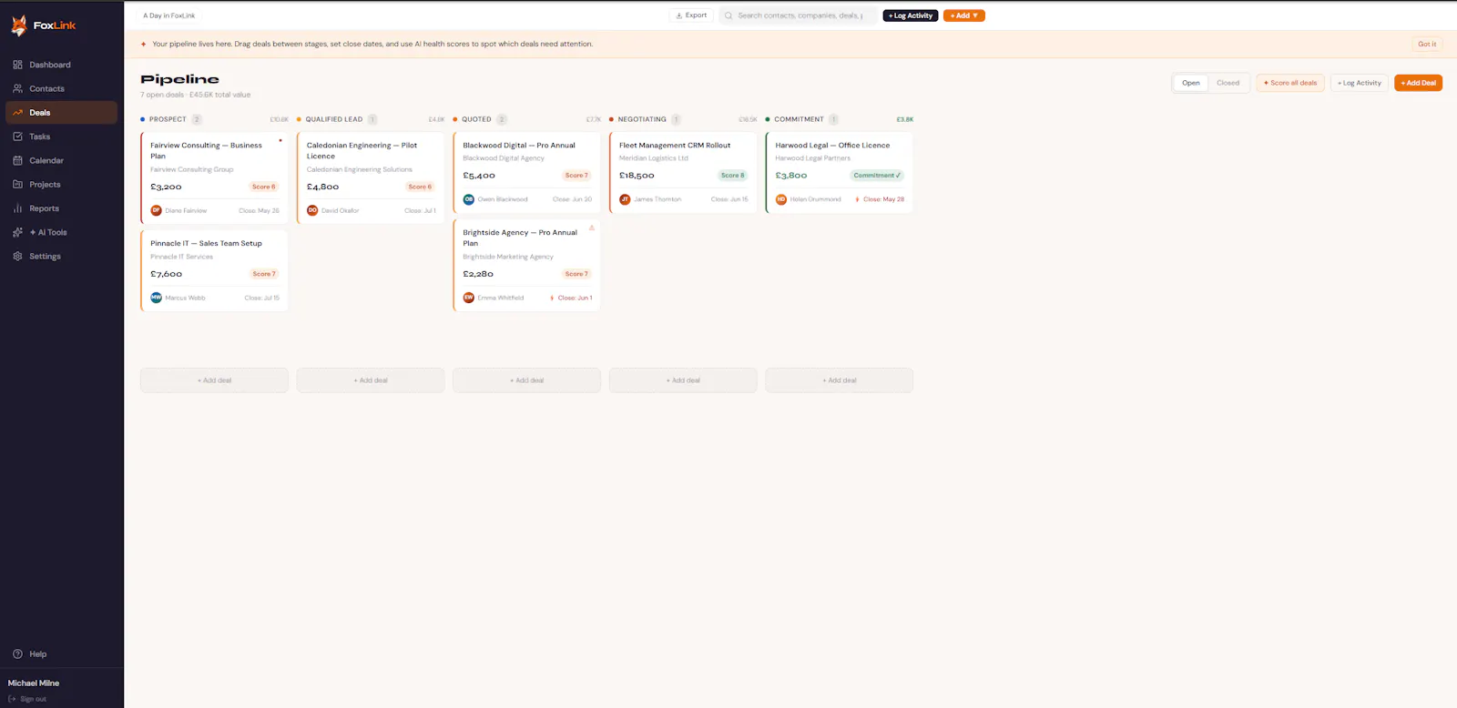FoxLink screenshot 2