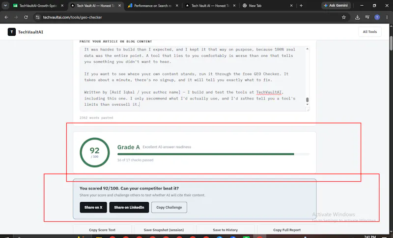 Geo Checker screenshot 1