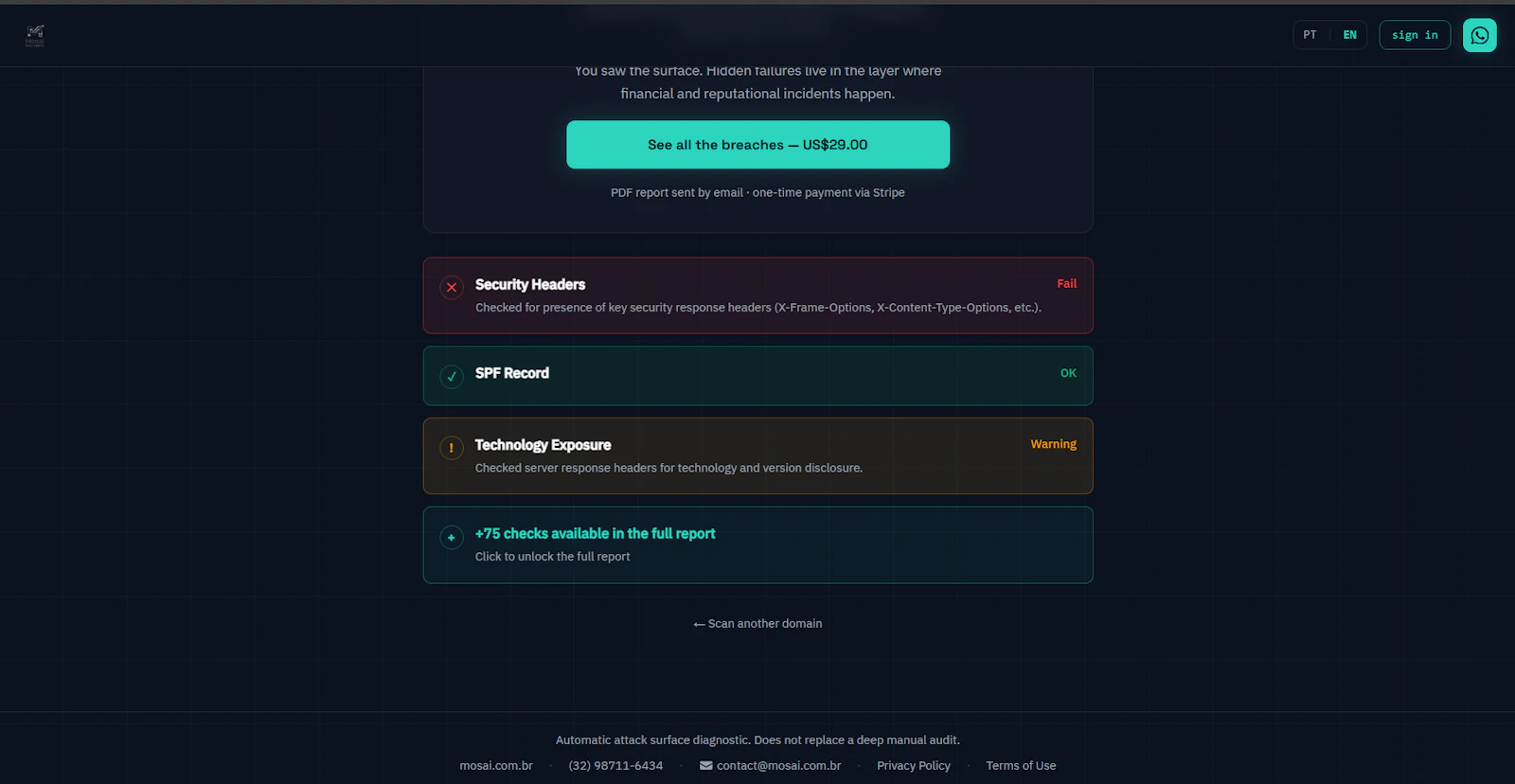 Mosai Scanner screenshot 5