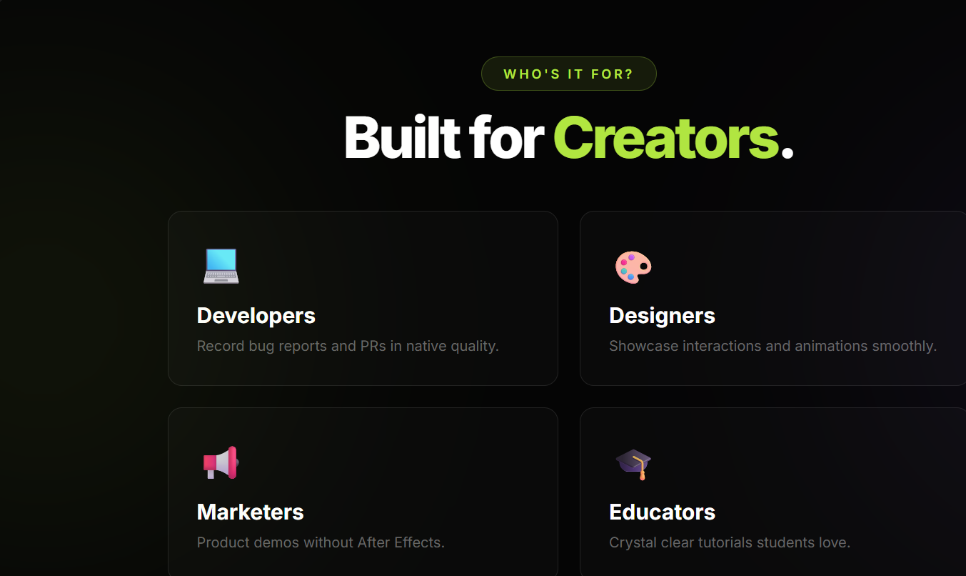 Super Recorder - Screenshot 3 showing product features and functionality