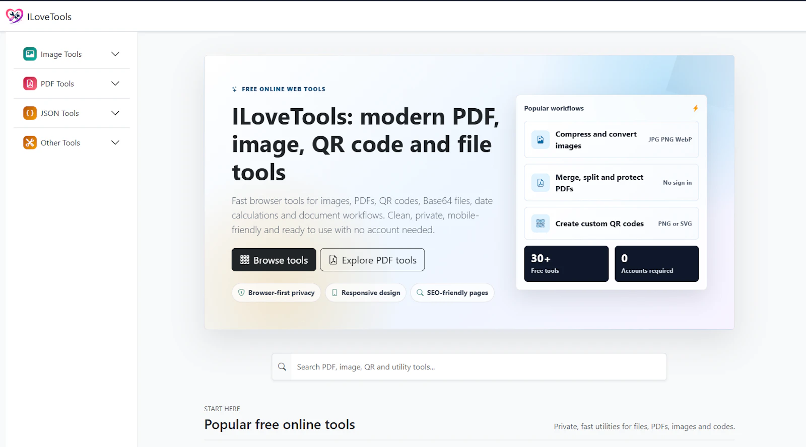 ILoveTools screenshot 2