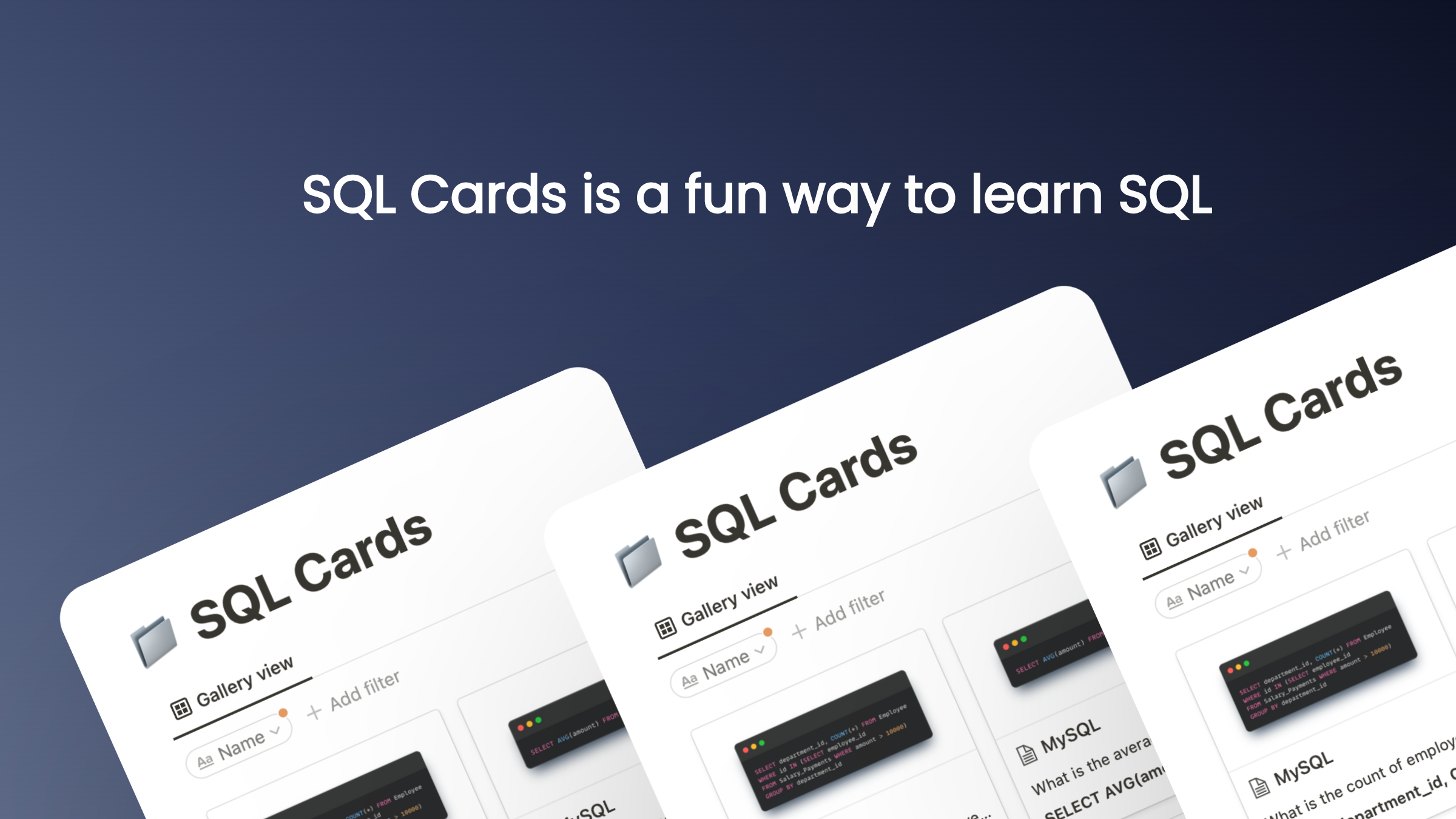 Notion apprentissage SQL media 6